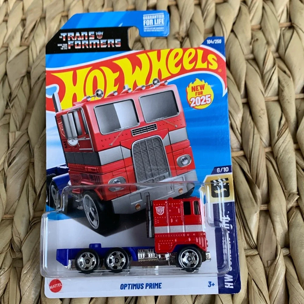Transformers Optimus Prime Hot Wheels Trans Formers Hotwheels Truck New 2025